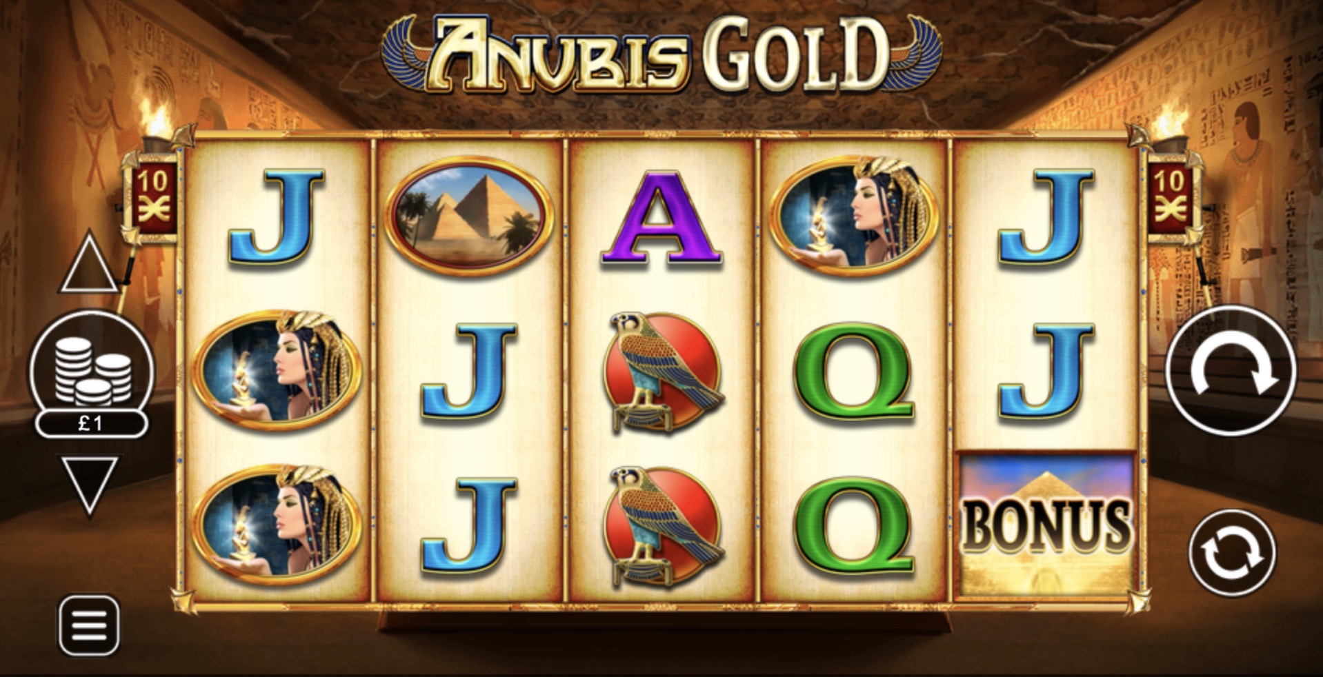 Gizbo casino    - Anubis Gold   GameScale